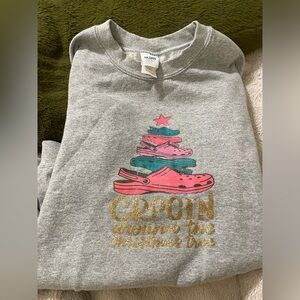 Crocs Themed Ugly Christmas Sweater